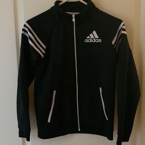 Adidas track jacket kids size M